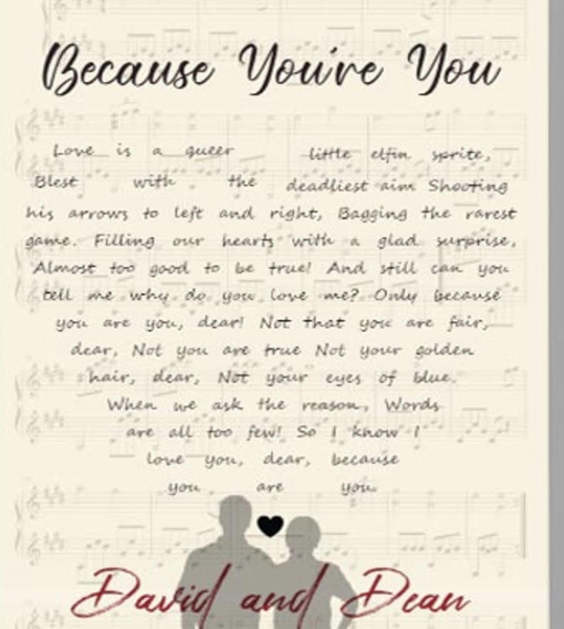 Because You're You wedding vows