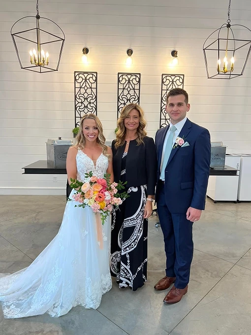 Bretta Thompson, officiant and Indianapolis Wedding Planner