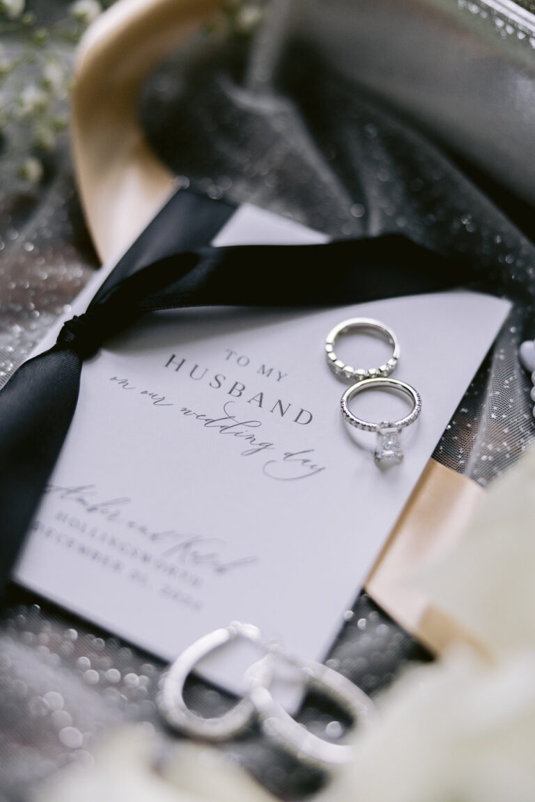 Wedding rings for a Same Day and No Ceremony Marriage in Indianapolis